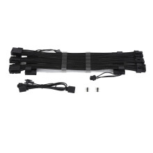 ARGB Extension Cable 18AWG 3X8P Synchronized Sleeved