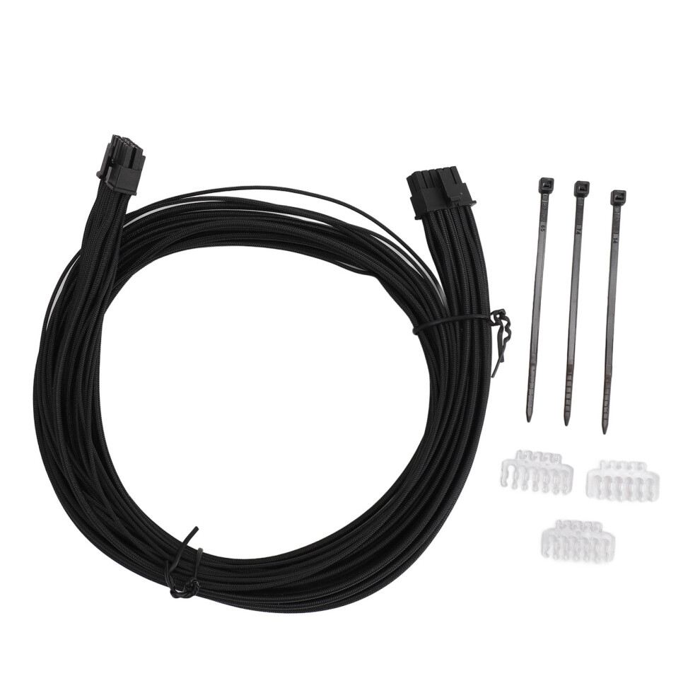 (White) Pcie 5.0 Gpu Power Cable 12+4Pin To 12+4Pin For Rtx3090ti White 609610391135