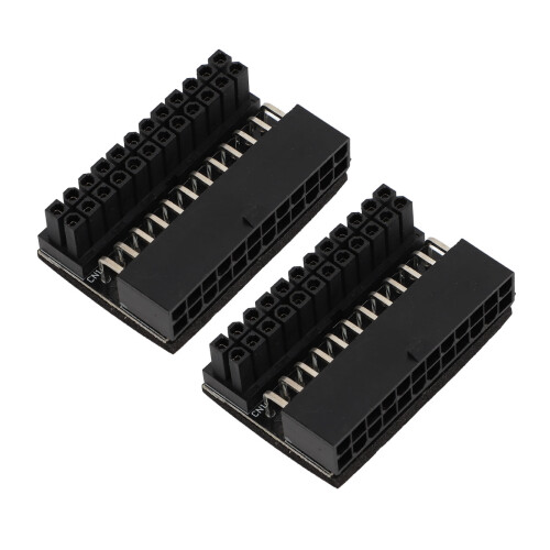 2x ATX 24-Pin 90-Grad Adapter Verlängerung