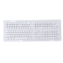 (Black) 132 Tasten koreanische OEM-White-Keycaps für 61-108-Mechaniktastatur