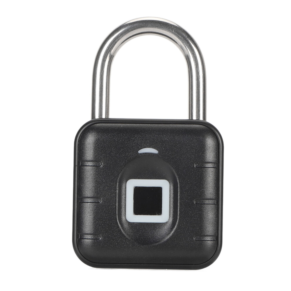 Biometric Fingerprint Padlock Waterproof 20 Fingerprints For Gym Bike 609610397755