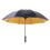 (Yellow) Sonnenschirm mit Lüfter 3000mAh USB 90cm Gelb 1