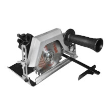 Small Circular Saw With Cutting Guide Handle 0-75mm Cutting Depth Metal Circular Saw Accurate Cuts
