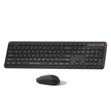 Wireless Keyboard Mouse Combo 2.4G 104-Key Quiet Adjustable