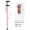 Walking Stick Lightweight Adjustable Folding Extendable Walking Cane Collapsible Durable Silver Mobility Aid 3