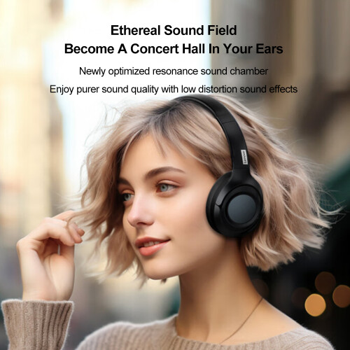Thinkplus TH54 Over Ear Headphones BT Noise Cancelling Wireless Stereo 2