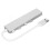 USB Hub Multiport USB3.0 3 USB2.0 USB C Docking Station Silver 2
