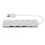 USB Hub Multiport USB3.0 3 USB2.0 USB C Docking Station Silver 5