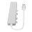 USB Hub Multiport USB3.0 3 USB2.0 USB C Docking Station Silver 3
