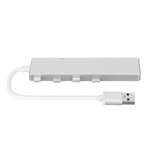 USB Hub Multiport USB3.0 3 USB2.0 USB C Docking Station Silver