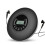 Portable CD MP3 Player A-B Repeat LCD External Speakers Headphones 1