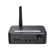 Bluetooth 5.1 Receiver RCA 3.5mm Jack U Disk Playback DAC