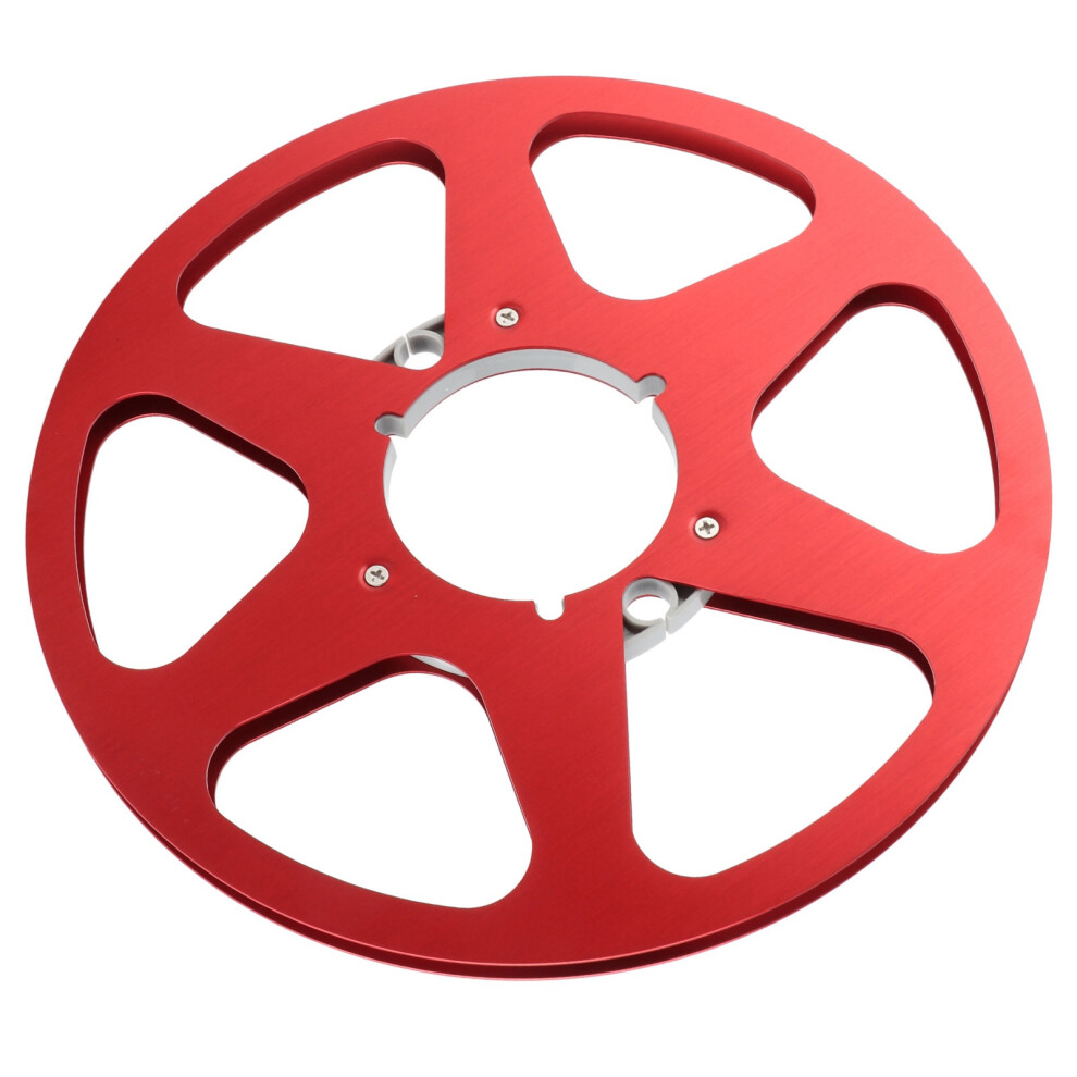 (Red) 1/4" 10.5" Empty Tape Reel Aluminum Alloy Reel for Tape Recorder-image-OPC-PKTSMDZ-NEW