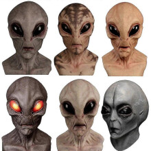 Halloween Cosplay Alien Face Mask Horror Dressing Party Prop
