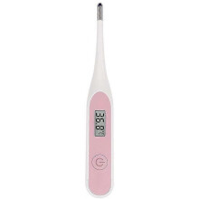 Pc Digital Basal Thermometer Quick Read Electronic Thermometer 20 Seconds Rapid Test Thermometer for Adult BabyPink