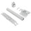 Ceiling Mount Projector Bracket 25kg Capacity 4-Hole White 5
