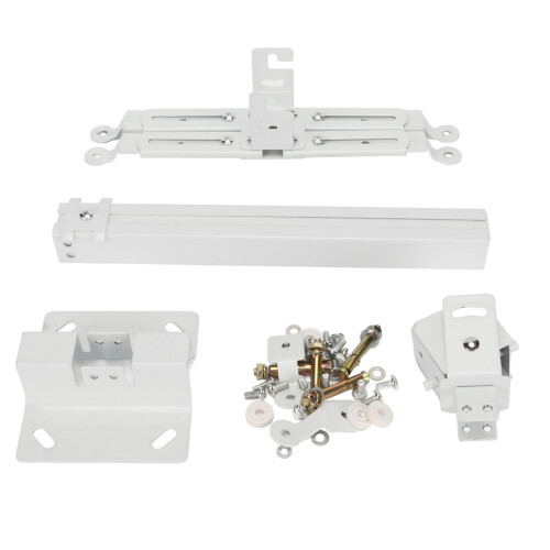 Ceiling Mount Projector Bracket 25kg Capacity 4-Hole White 1