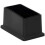 8 Pack Rectangular Chair Leg Caps Non-Marking PVC Floor Protector 25 x 50mm (1" X 2") 1