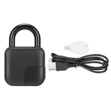 Fingerprint Padlock Fingerprint Sensor USB Charging IP65 Waterproof