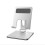 (MT134 Silver) Tablet Stand Multi Angle Folding Aluminum Alloy Holder Silver 1