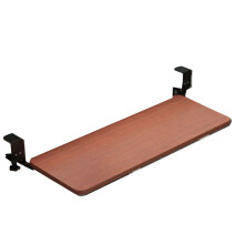 (Teak Color) Tastatur-Auszug Schublone höhenverstellbar Teak