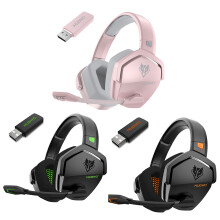 2.4G Wireless Gaming Headset 3.5mm Sport Earphone BT Noise Reduction