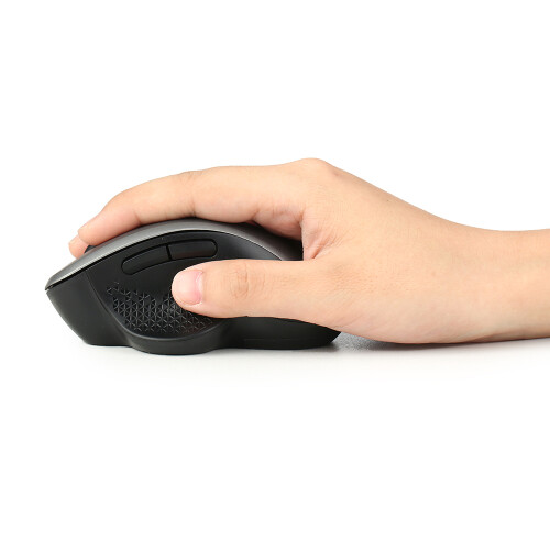 2.4G Wireless Vertical Mouse 6 Keys Ergonomic 3 Speed Grey 1