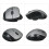 2.4G Wireless Vertical Mouse 6 Keys Ergonomic 3 Speed Grey 1