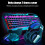 Rechargeable Backlit Gaming Keyboard Mouse Combo Mechanical Feel 4