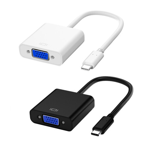 USB C to VGA Adapter Type C Converter 2