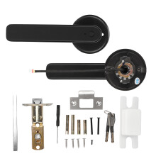 (Normal Version) Smart Door Lock Keyless Entry Fingerprint Password USB Charging