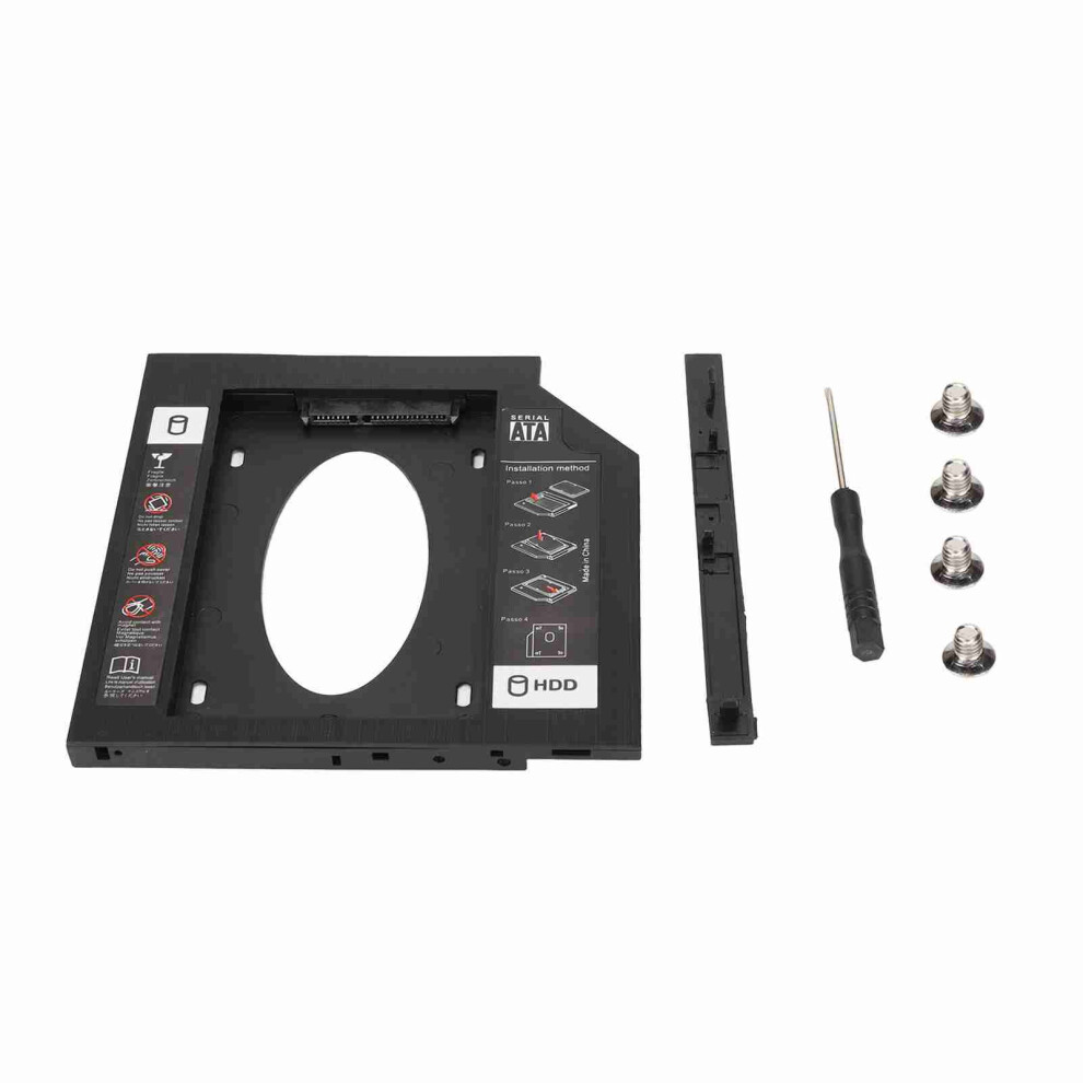Hdd Caddy 9.5Mm 2.5In Sata To Sata 2Nd Drive Tray For Laptop 609610424864