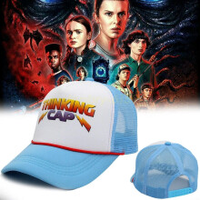 Stranger Dustin Henderson Cosplay Hat Thinking Cap Hellfire Club Headgear
