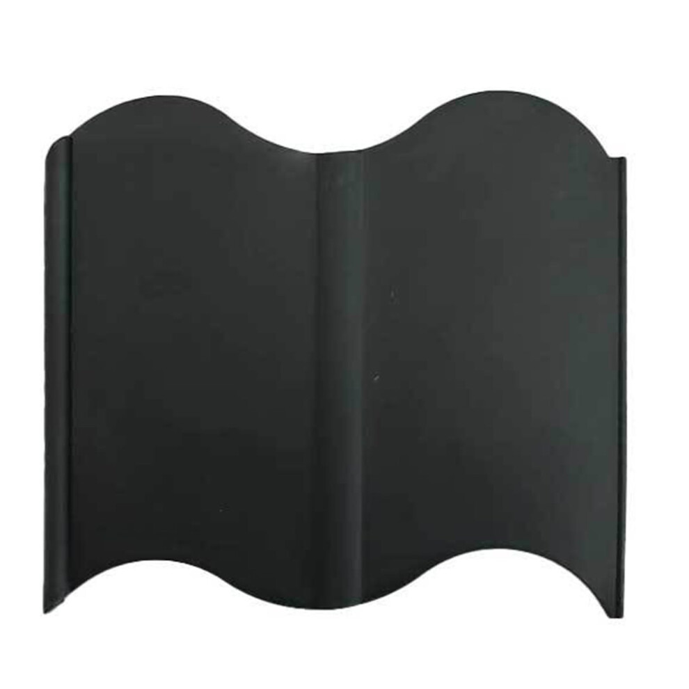 Pcs Plastic Garden Fence Interlocking Landscape Fence Edgings For Lawn Flowerbeds Plant Borders Black One Size 9016109181534
