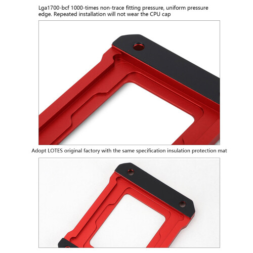 Aluminum Alloy CPU Bending Corrector Frame for 12th Gen Lga1700 2