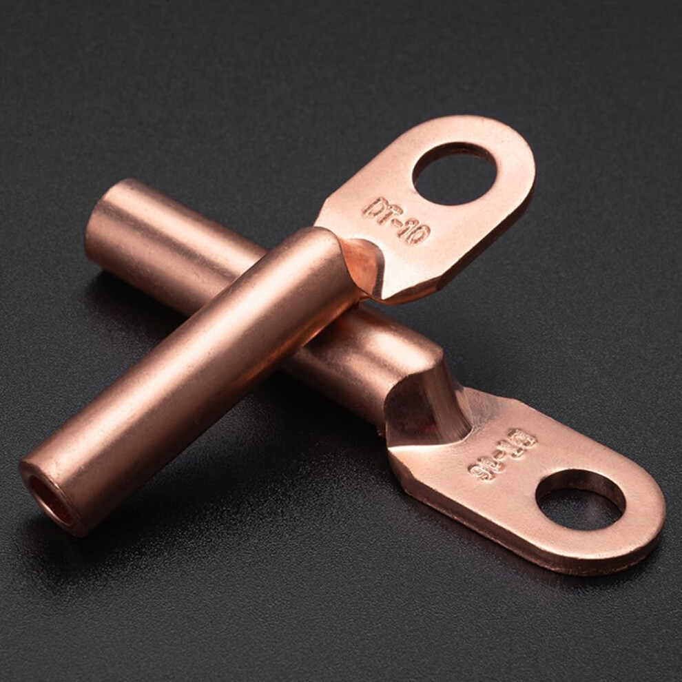 Terminal Red Copper Lug Wire Connector Crimp Terminals Ring Lug Dt-95 (Dt-10/16/25/35/50/70/95/120/150/185/240/300/400) 9354506040079