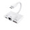 (Converter) USB to Ethernet Adapter Type C 3 in 1 Converter 1