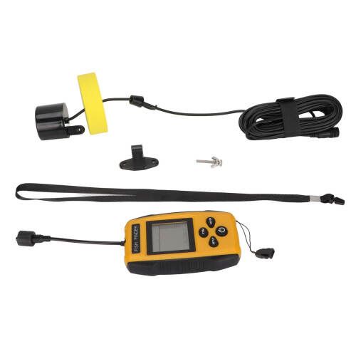 Handheld-Sonar-Fischfinder 0,6-2m LCD für Kajak/Fischen