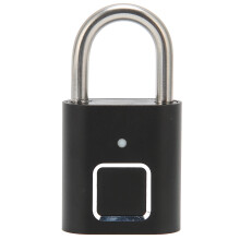 Biometric Fingerprint Padlock Water Resistant USB Charging