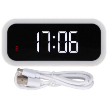 Nachtlicht-Wecker 4in1 15W Wireless Charging Warmweiß LED
