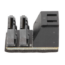 (For PH572 90 Degrees) SATA 7Pin Dual 90/180 Adapter 12G High Speed PH572
