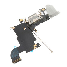(White) Ladebuchse-Flachbandkabel für iPhone 6S Grau