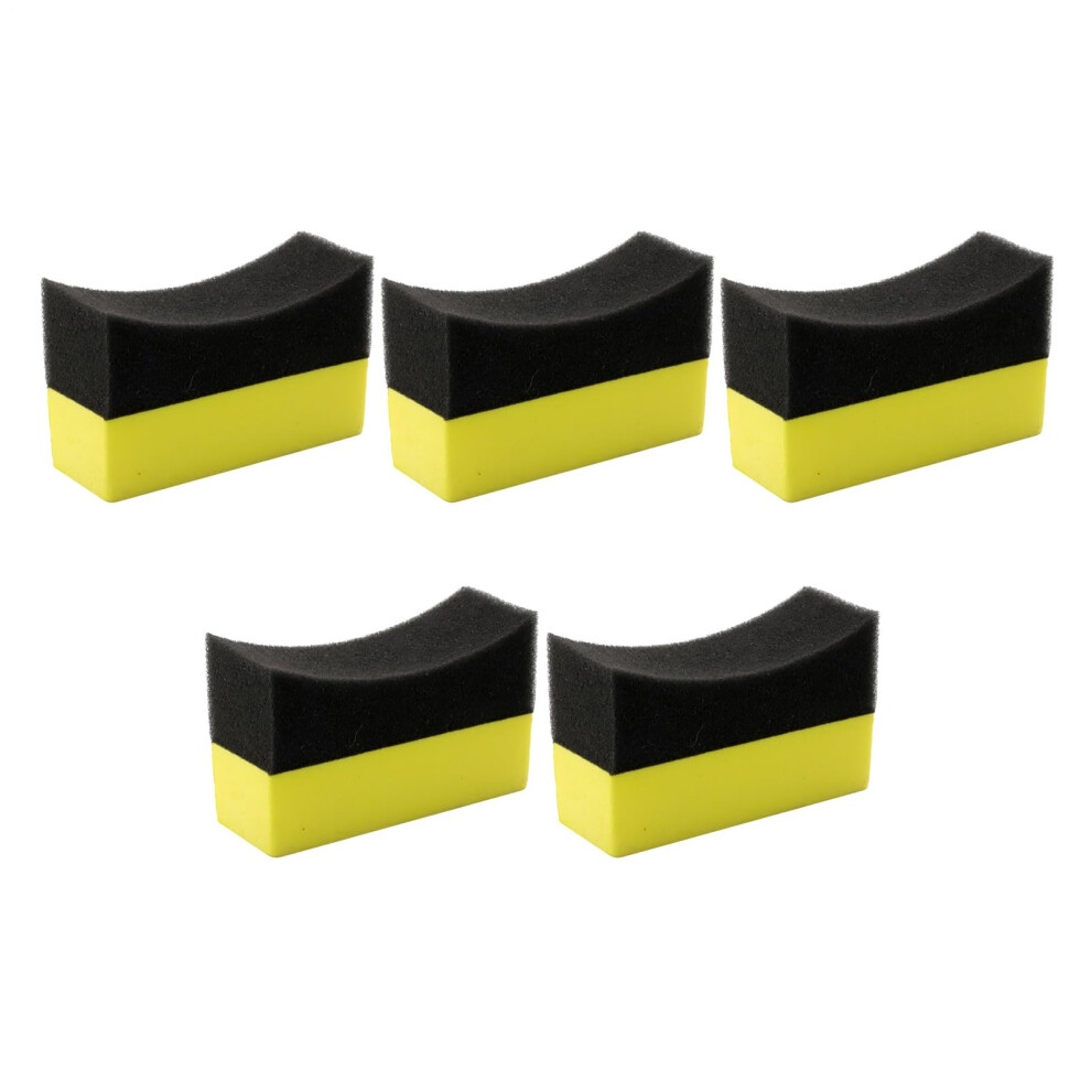 Tire Dressing Applicator Foam Pad, Car Wax Buffing Pad, Tire Shine Scrubber, Bathroom And Truck Sinks Cleaning Supplies-image-OPC-PKTSSFX-NEW