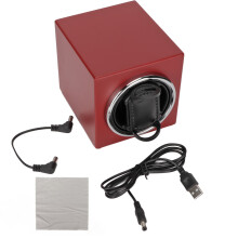 Automatischer Uhrenwinder Leise Rot 12,5x11x11cm