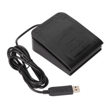 USB Foot Switch Pedal MIDI Controller Ergonomic Single Instrument
