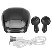 (Black) Bluetooth-Kopfhörer, Geräuschunterdrückung, kabellos, Stereo, Schwarz