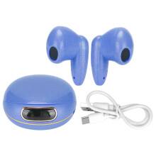 (Blue) Bluetooth-Kopfhörer, Geräuschreduzierung, HiFi, True Wireless, Blau