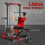 SPORTNOW Cable Crossover Machine, Multifunction Power Cage with Pull Up Bar 7