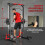 SPORTNOW Cable Crossover Machine, Multifunction Power Cage with Pull Up Bar 5