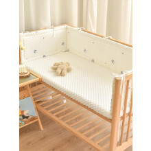 Cot Bumper 1 Piece Mesh Two Sided Cot Bed Bumper 120cm B10 Safe Alternative To Traditional Cot Bumpers